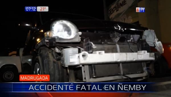 Joven motociclista falleció tras impactar contra un rodado