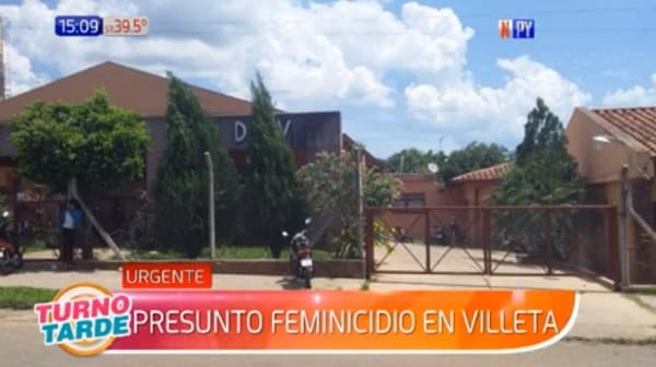 Mujer muere baleada por su marido en Villeta
