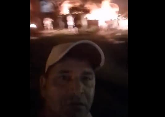 “Perdimos todo”, lamenta poblador de Chacarita en video