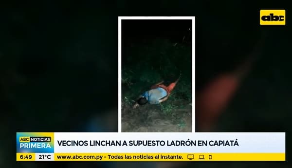 Liberan a un hombre luego de ser linchado por intento de robo