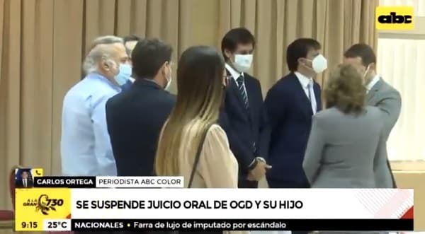Posponen juicio oral a Oscar González Daher y su hijo