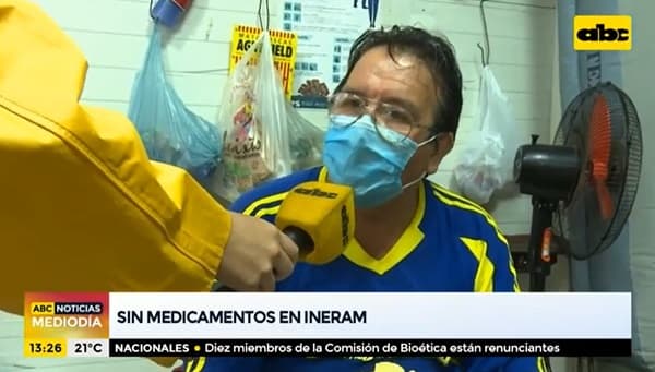 Denuncian falta de insumos y medicamentos en el INERAM