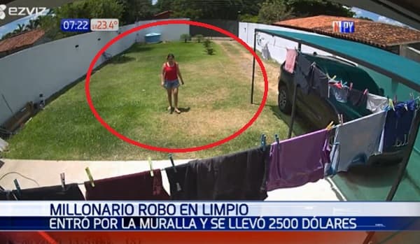 Denuncian robo de USD 2.500 de una vivienda en Limpio