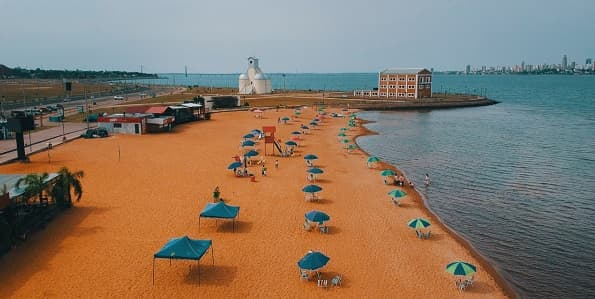 Las playas de Encarnación están habilitadas, asegura intendente