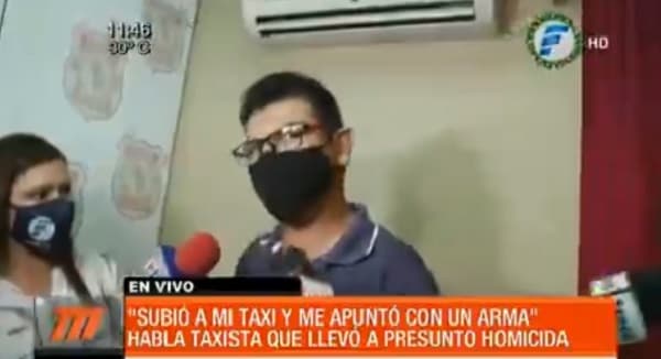 “Él me apuntó y me dijo vamos”, narra taxista que llevó a feminicida confeso