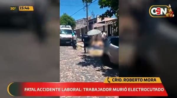 Fallece funcionario de telefonía luego de sufrir electrocución