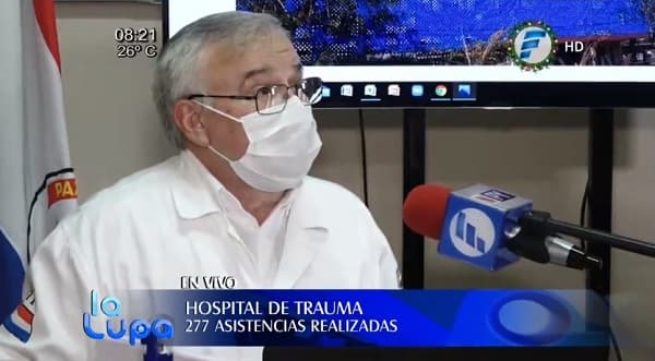 Trauma asistió a 277 pacientes durante las fiestas navideñas, confirma director