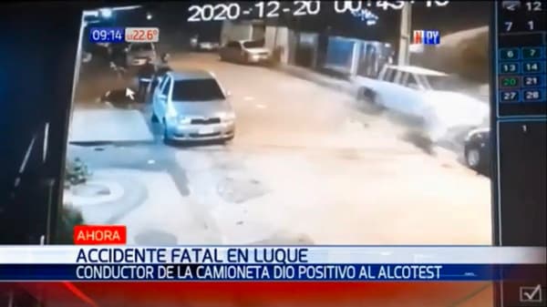 Funcionario público arrolla y mata estando bajo los efectos del alcohol