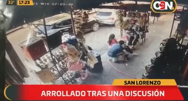 Revelan video de cruce entre conductores y posterior arrollamiento fatal
