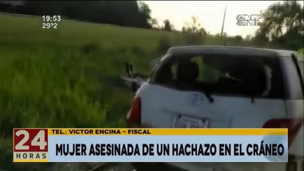 Fallecido en accidente es sospechoso del crimen de su pareja