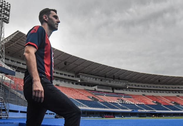 Boselli da los primeros pasos en su nueva casa