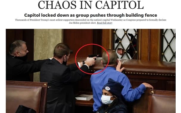 Crisis en Estados Unidos: Manifestantes armados ingresan al Capitolio