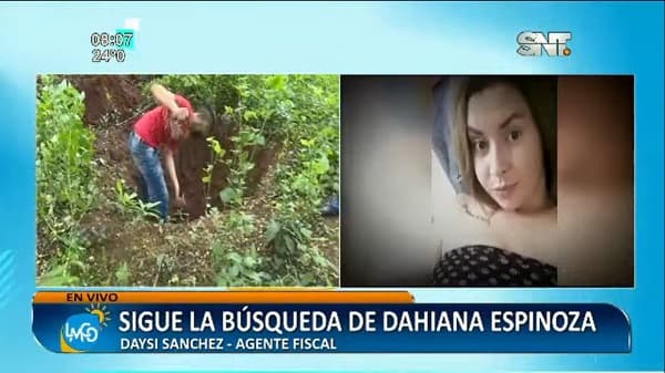 Reanudan búsqueda de Dahiana en baldío con un can especializado