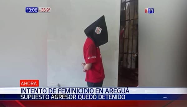 Detienen a sospechoso de golpear a su pareja con un mazo