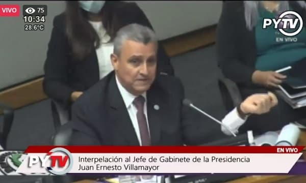 Inicia interpelación a Villamayor en Cámara de Diputados
