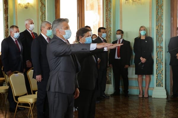 Juran nuevos ministros del Interior y Relaciones Exteriores