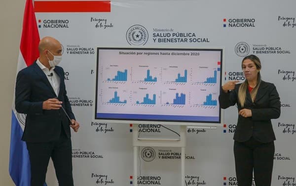 Mazzoleni no descarta acuerdo con privados y asegura gratuidad de vacunas