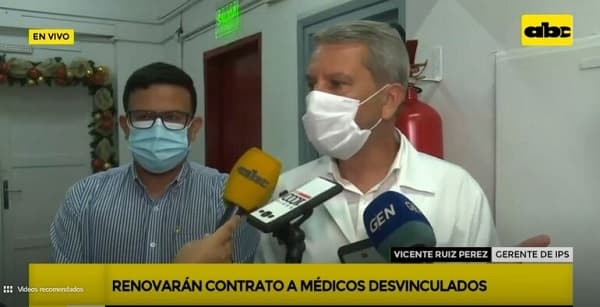 IPS anuncia recontratación de médicos tras reclamos