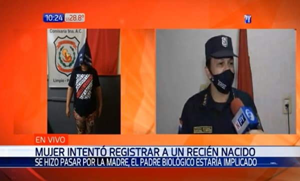 Detienen a mujer que intentó registrar a recién nacido ajeno