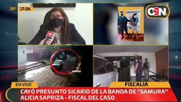 Detenido por crimen de suboficial participó de liberación de Samura, dice fiscala