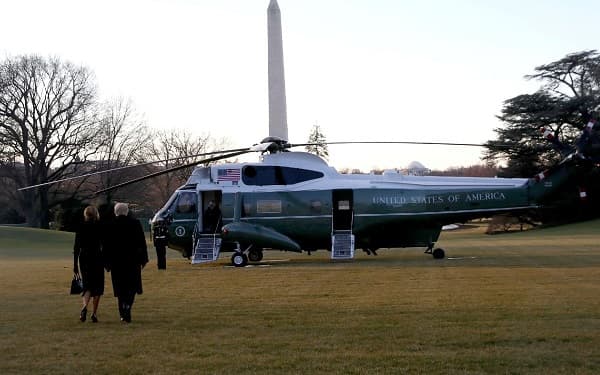 “Vamos a volver”: Trump deja la Casa Blanca y se despide de sus seguidores