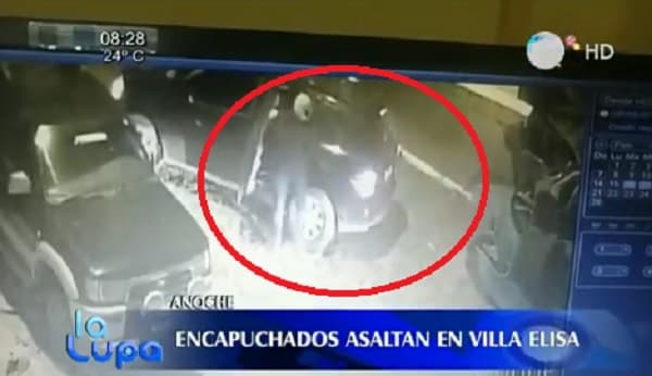 Delincuentes interceptan y persiguen a un hombre en Villa Elisa