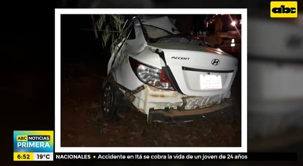 Joven fallece tras choque contra un árbol