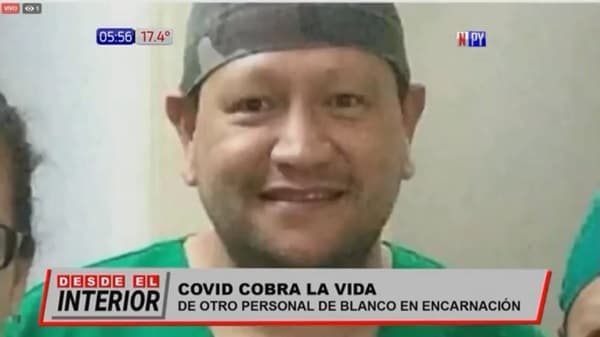 Muere personal de blanco a causa del Covid-19