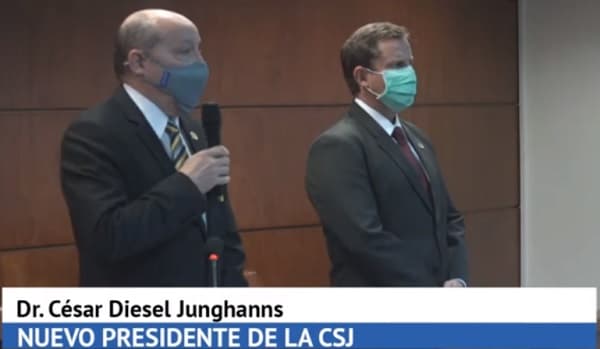 Diesel asumió como presidente gracias a acuerdo político, afirma ministro