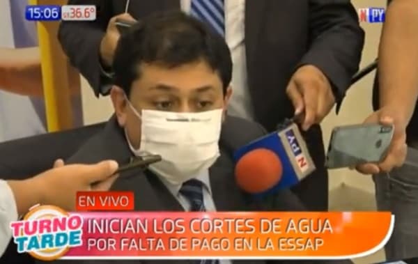 ESSAP inicia cortes de servicio a morosos