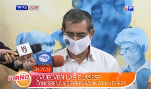 Gremios docentes anuncian movilización en el día de inicio de clases