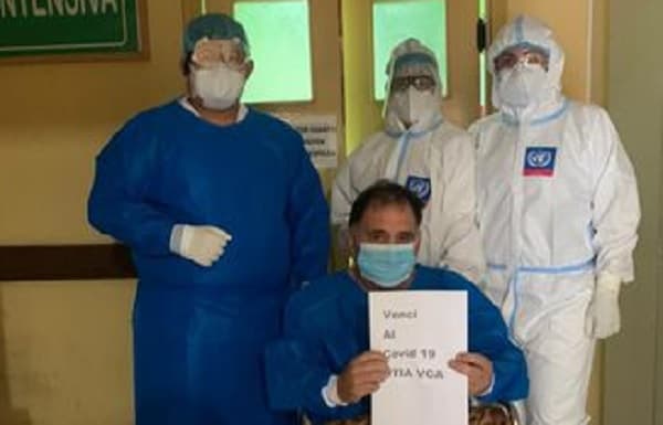 Hermano de taxista guaireño vence al Covid-19 y sale de UTI