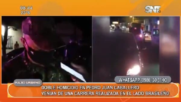 Sicarios asesinan a dos hombres en Pedro Juan 