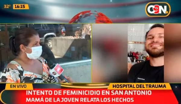 Mujer sufre balazo y su expareja es el principal sospechoso