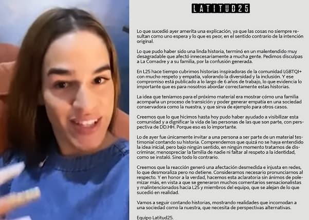 Medio emite comunicado tras pataleta de La Comadre