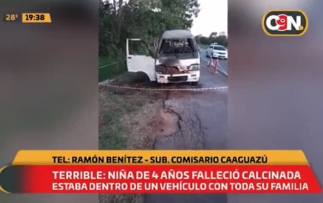 Niña de cuatro años muere calcinada