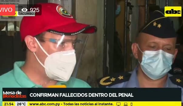 Fiscal confirma seis fallecidos en Tacumbú