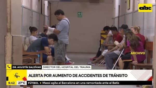 Usan quirófanos como camas de terapia en el Hospital del Trauma