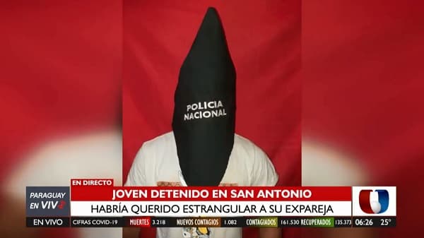 Detienen a denunciado por intento de estrangulamiento a su expareja