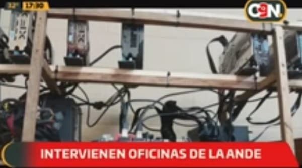 Intervienen oficinas de la ANDE tras denuncia de minería de bitcoin