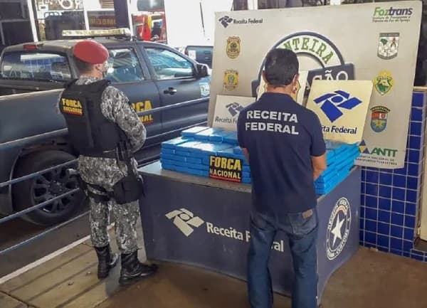 Detienen a paraguayo con 150 kilos de cocaína en el Puente de la Amistad