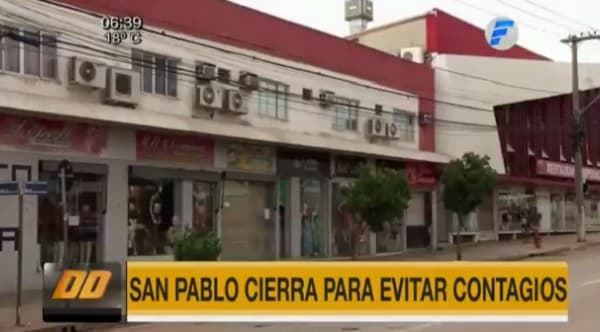 Cierran comercios y servicios no esenciales en San Pablo