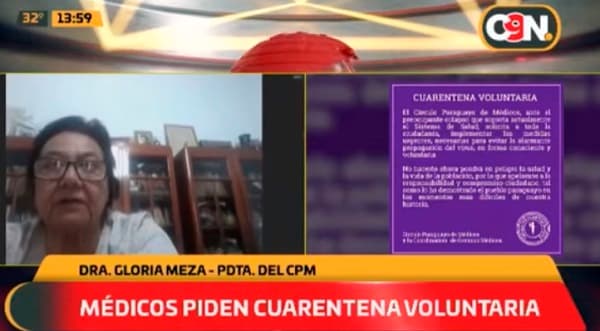 Médicos instan a la “cuarentena voluntaria” ante falta de medidas del Gobierno