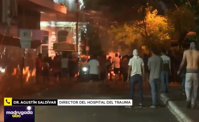 Reportan un fallecido tras manifestación