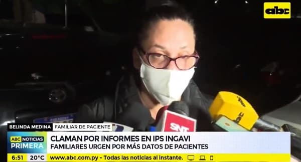 Familiares de pacientes de Ingavi reclaman reportes médicos