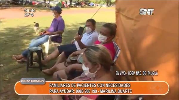 En Itauguá solicitan ayuda para familiares de pacientes con Covid-19