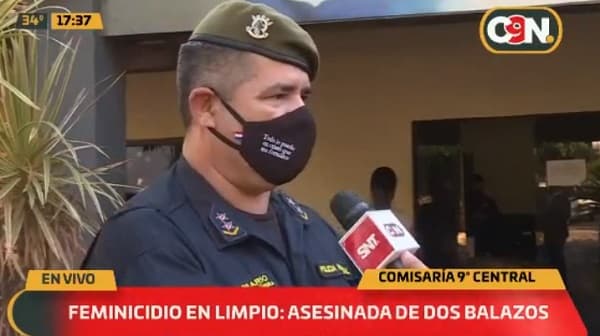 Confirman que mujer fallecida en Limpio recibió dos disparos