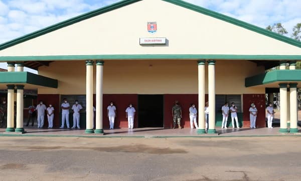 Comando del Ejército se convierte en pabellón para pacientes con Covid-19