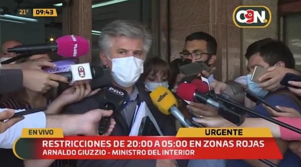 Giuzzio anuncia que circulación se justificará con facturas