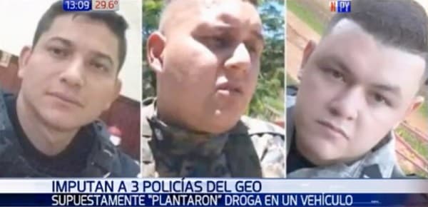 Imputan a tres agentes de GEO por “plantar” droga a un hombre